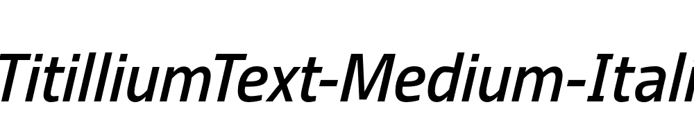 TitilliumText-Medium-Italic