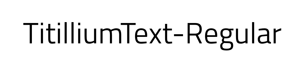 TitilliumText-Regular