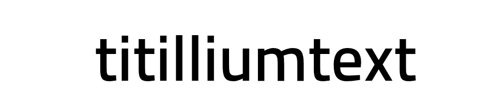 Titilliumtext