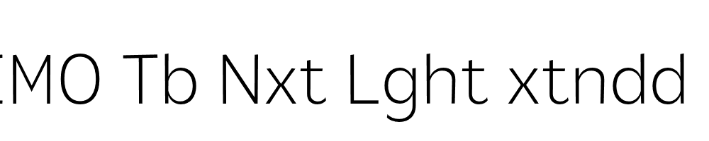 FSP DEMO Tb Nxt Lght xtndd Regular