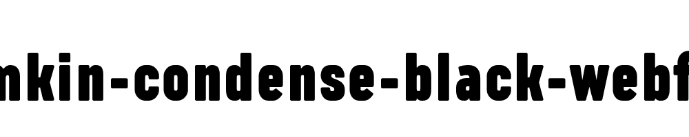 tomkin-condense-black-webfont