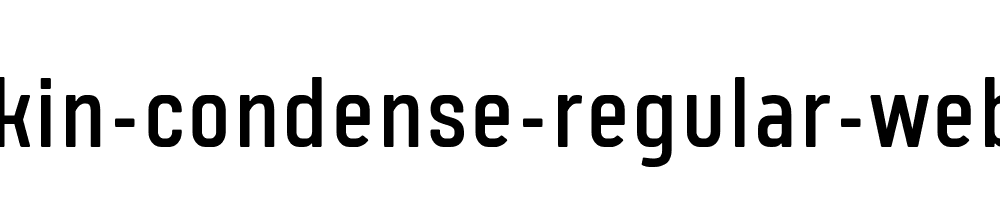 tomkin-condense-regular-webfont