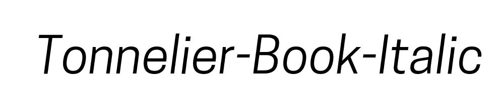 Tonnelier-Book-Italic