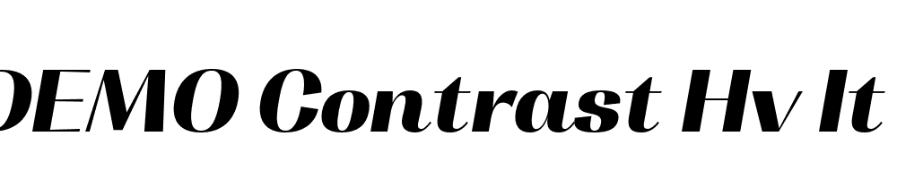 FSP DEMO Contrast Hv It Italic