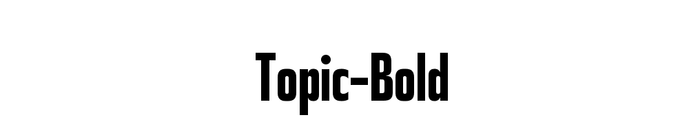 Topic-Bold