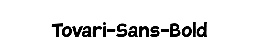 Tovari-Sans-Bold