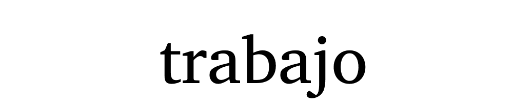 Trabajo