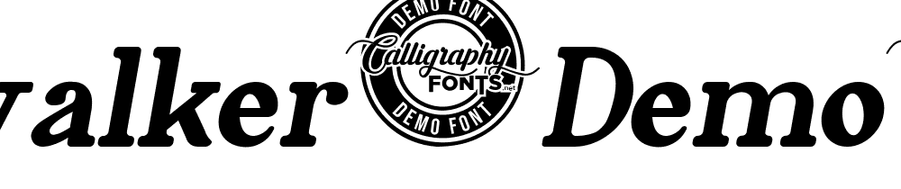 Trackwalker Demo Italic