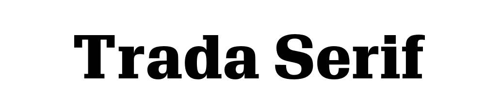 Trada Serif