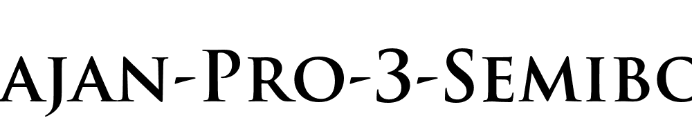 Trajan-Pro-3-Semibold