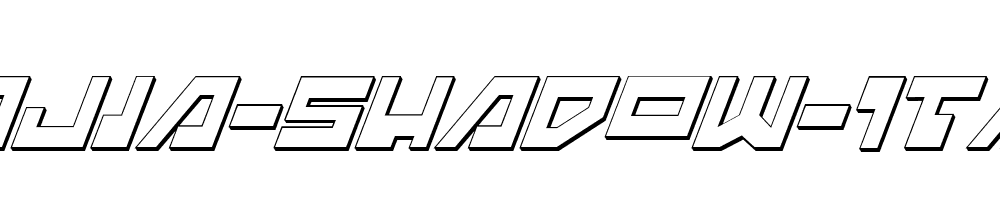 Trajia-Shadow-Italic