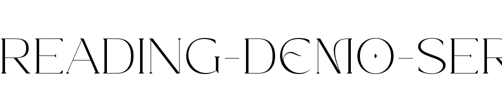 Treading-DEMO-Serif