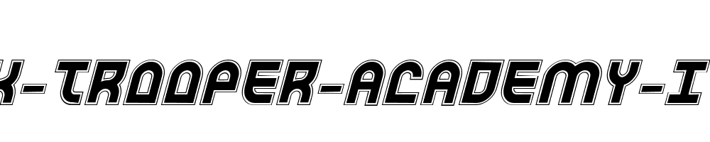 Trek-Trooper-Academy-Italic