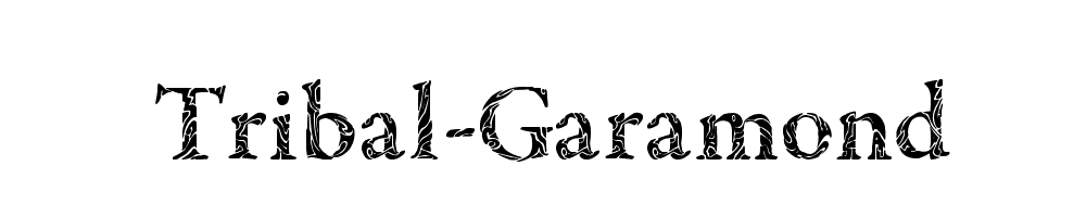 Tribal-Garamond