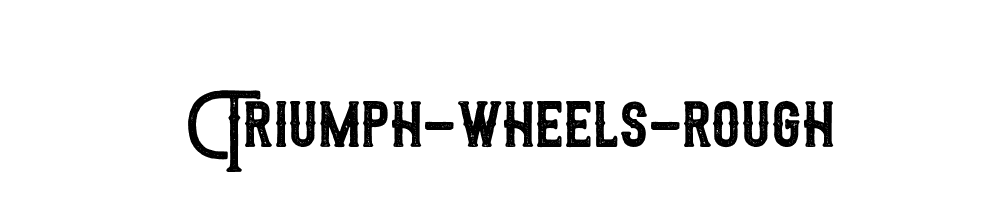 Triumph-wheels-rough