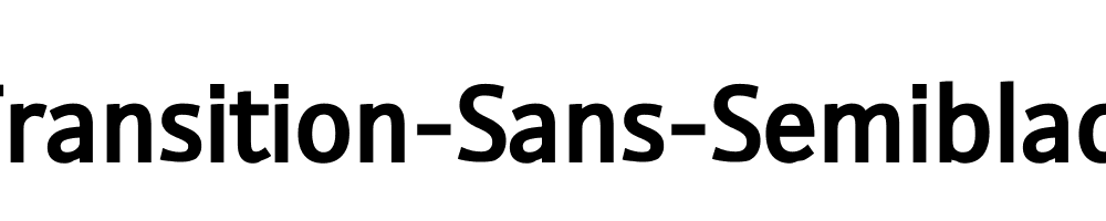 Transition-Sans-Semiblack