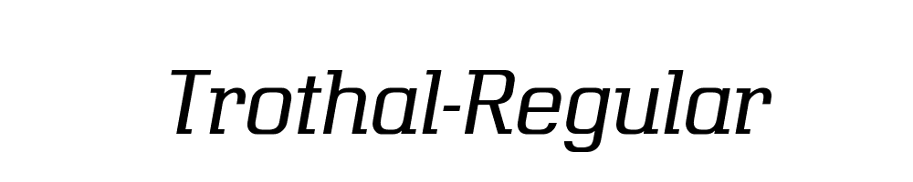 Trothal-Regular