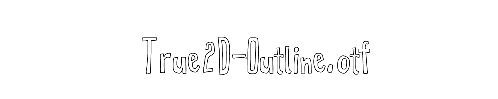 True2D-Outline.otf