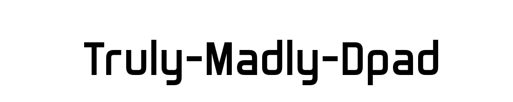 Truly-Madly-Dpad