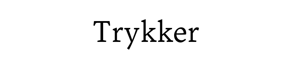 Trykker