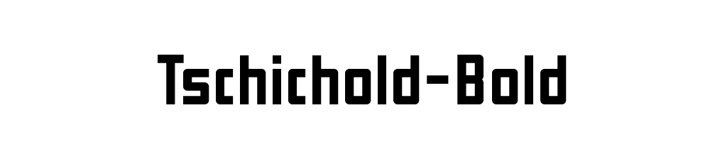 Tschichold-Bold