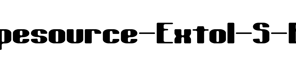 Typesource-Extol-S-BRK