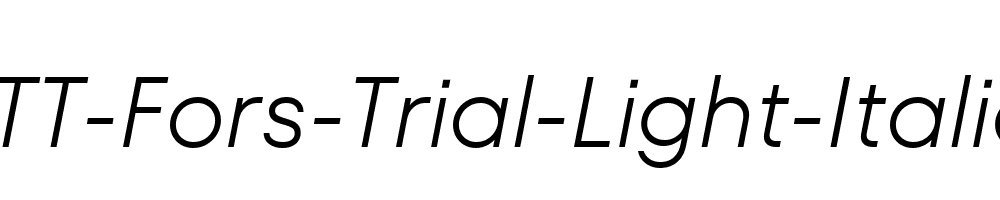 TT-Fors-Trial-Light-Italic