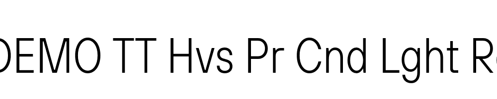 FSP DEMO TT Hvs Pr Cnd Lght Regular