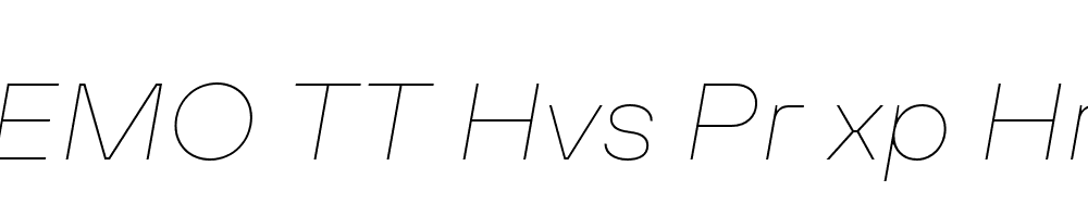 FSP DEMO TT Hvs Pr xp Hrln Italic