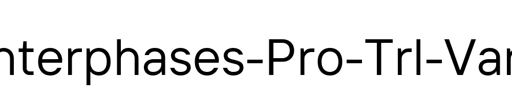 TT-Interphases-Pro-Trl-Variable