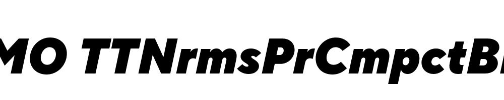 FSP DEMO TTNrmsPrCmpctBlck Italic