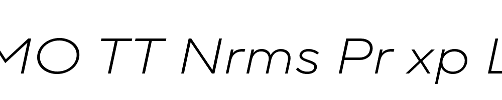 FSP DEMO TT Nrms Pr xp Lght Italic