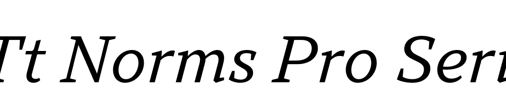 Tt Norms Pro Serif