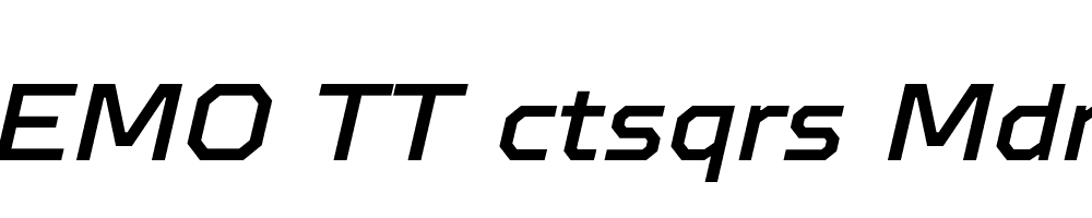 FSP DEMO TT ctsqrs Mdm Italic