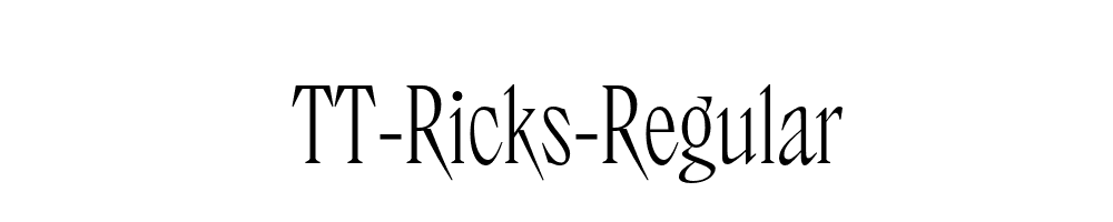 TT-Ricks-Regular