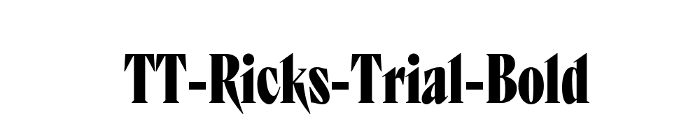 TT-Ricks-Trial-Bold