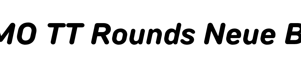 FSP DEMO TT Rounds Neue Bold Italic