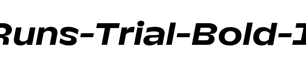 TT-Runs-Trial-Bold-Italic