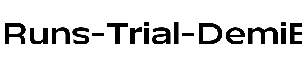 TT-Runs-Trial-DemiBold