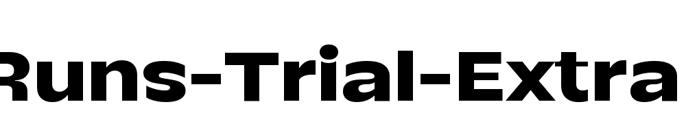 TT-Runs-Trial-ExtraBold