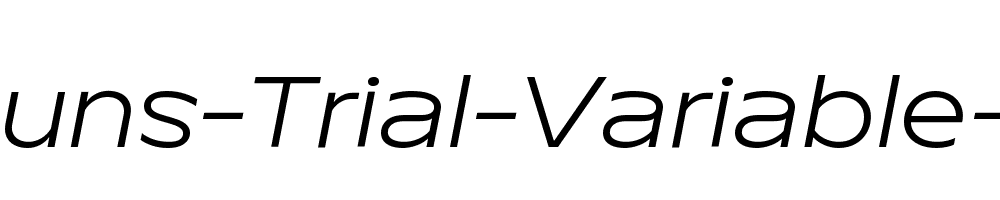 TT-Runs-Trial-Variable-Italic