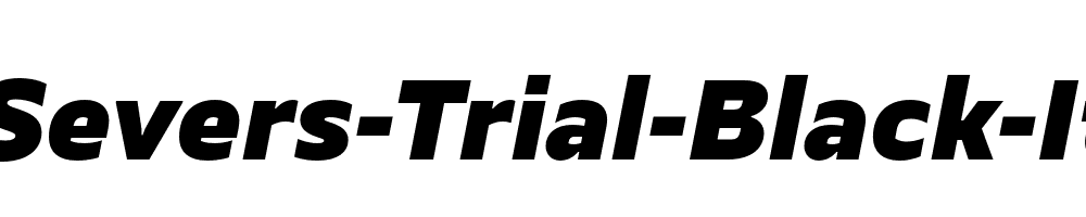 TT-Severs-Trial-Black-Italic