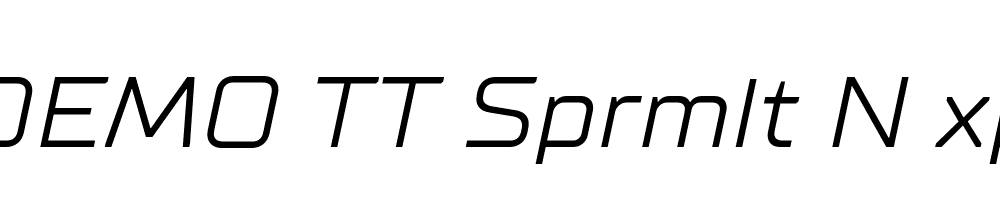 FSP DEMO TT Sprmlt N xp Italic