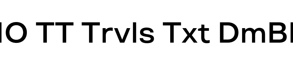 FSP DEMO TT Trvls Txt DmBld Regular