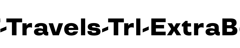 TT-Travels-Trl-ExtraBold