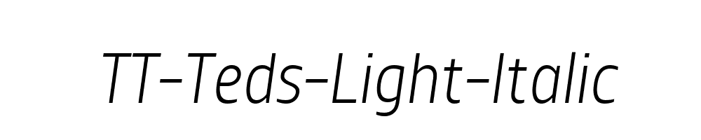 TT-Teds-Light-Italic