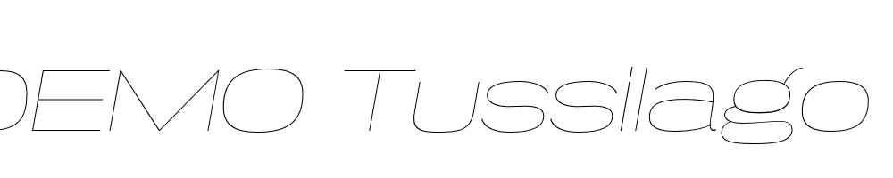 FSP DEMO Tussilago Ul Italic