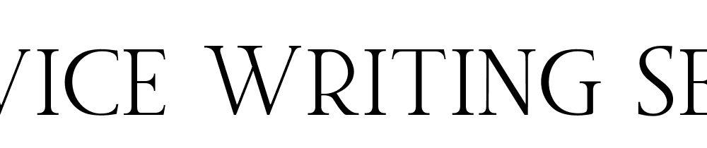 Twice Writing Serif