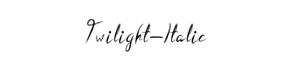 Twilight-Italic