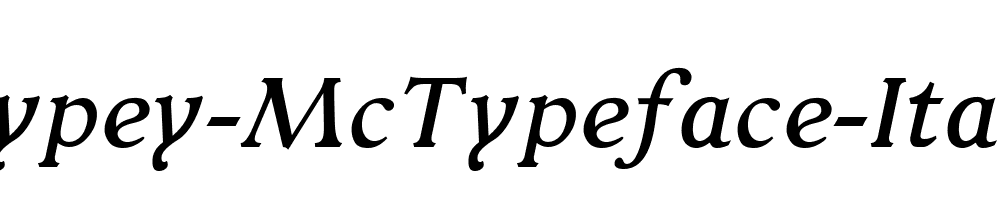 Typey-McTypeface-Italic